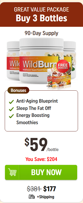 Buy Wild Burn 3 Bottles